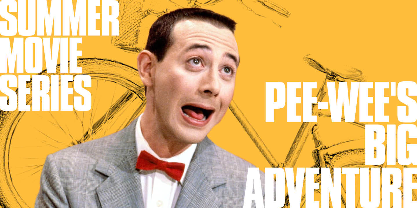 Pee-Wee Herman's Burton Adventure Bike Rare Metal Sign - 11 X 14 Inches